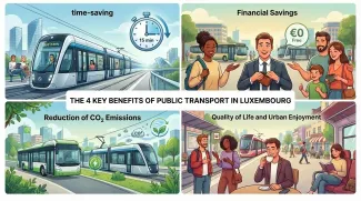 4 key benefit of public transport