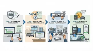 infographie qui représente les étapes citées 