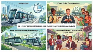 wichtigsten vorteil des offentlichen in Luxembourg